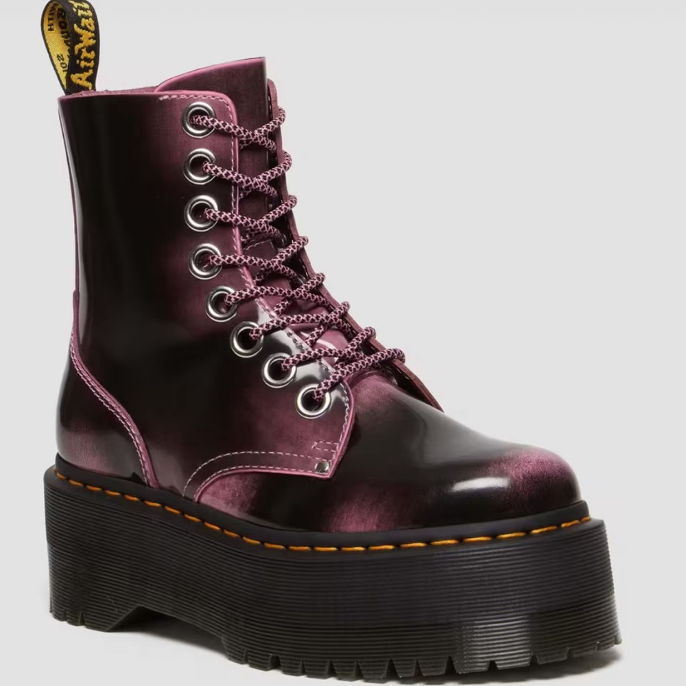 RARE DEADSTOCK PINK AND BLACK DR MARTEN JADON MAX 🩷🖤🩷🖤